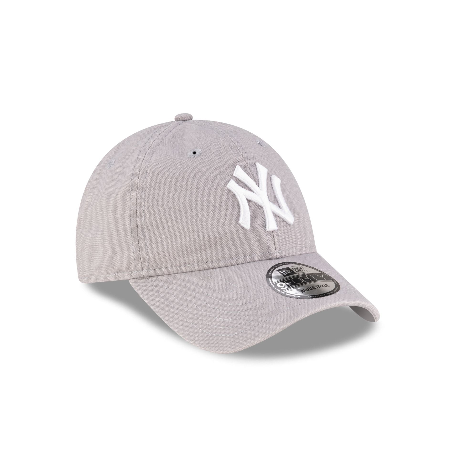 New York Yankees Gray Duck Canvas 9FORTY Adjustable Hat、mySite、vikingsvslions