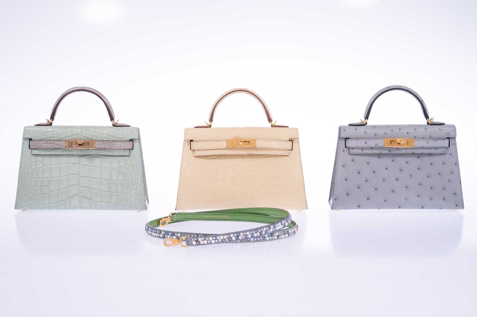 Hermès 85cm Cross Body Strap with Custom Swarovski、mySite、garminoutage.com