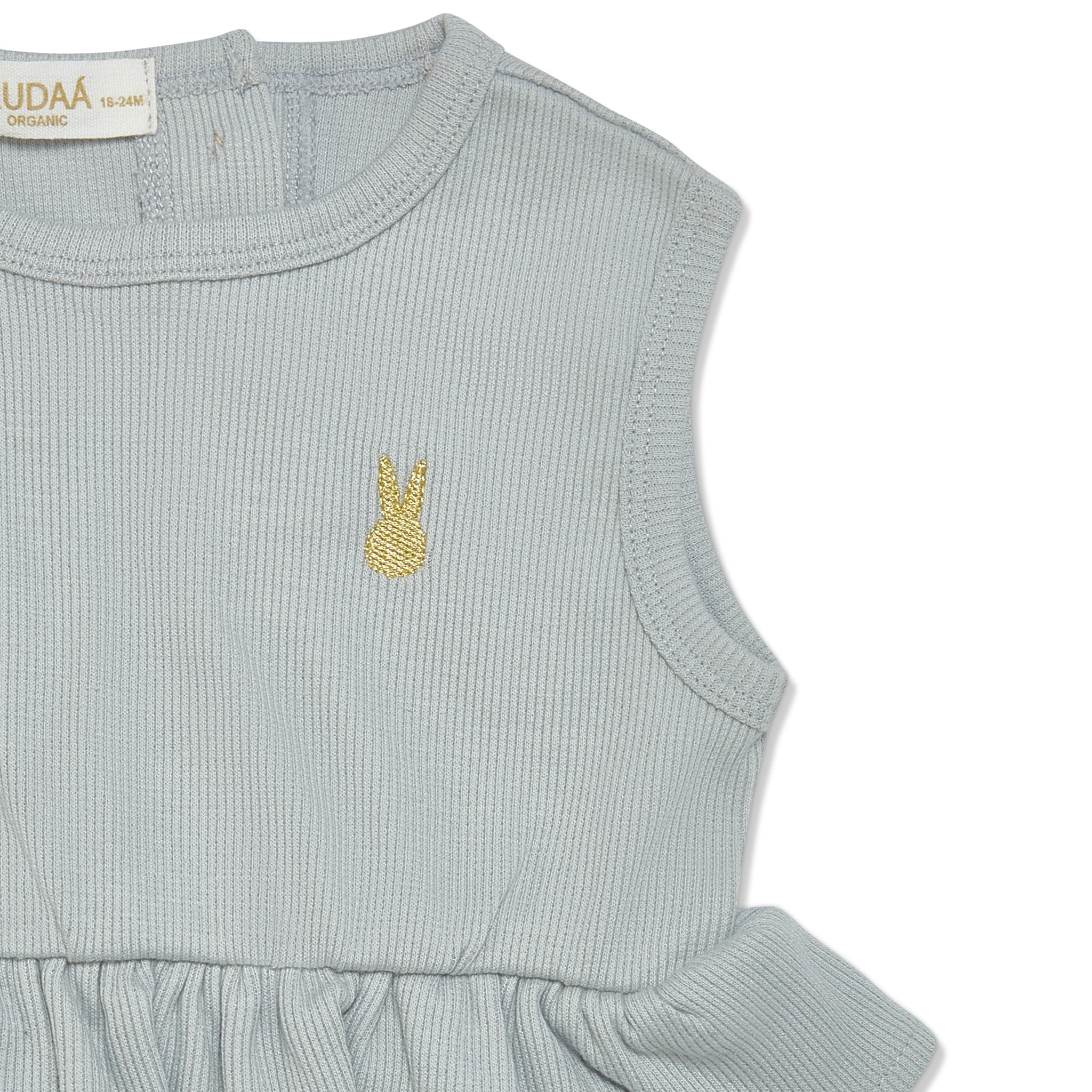 RETIRED - Organic Tank Ruffle Waist Bunsuit - Pearl Blue、mySite、g9winljtr