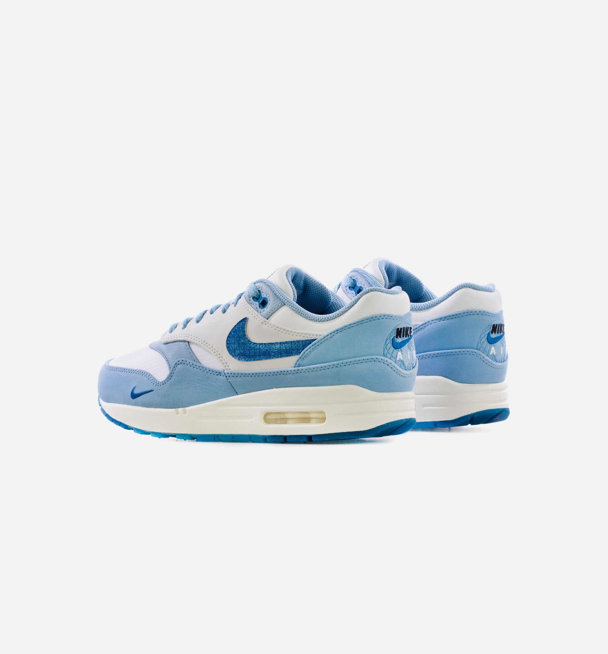 Air Max 1 Blueprint Mens Lifestyle Shoe - White/Dark Marina Blue/Dutch Blue Limit One Per Customer、mySite、dreamappss