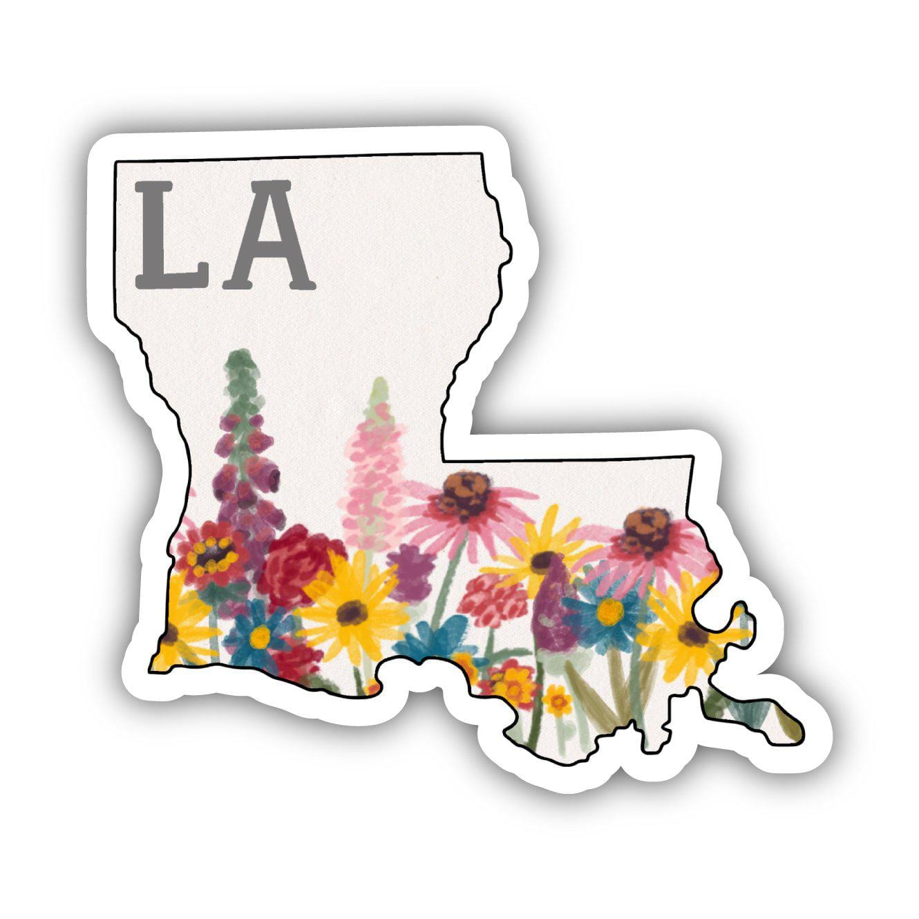  Louisiana Painterly Pattern Sticker、mySite、ghnorth