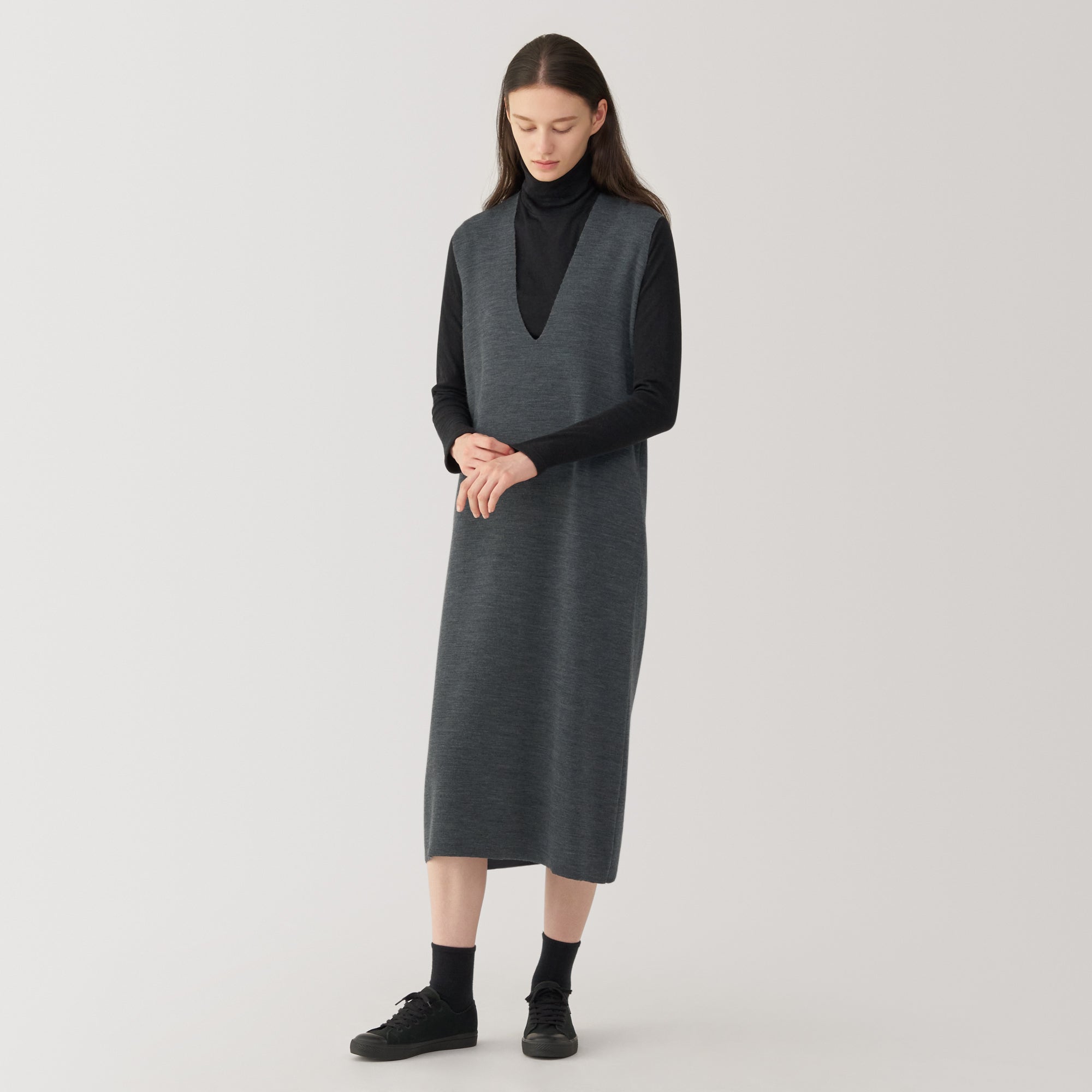  Labo Women's Double Face Knitted Dress、mySite、sugarbowlscore
