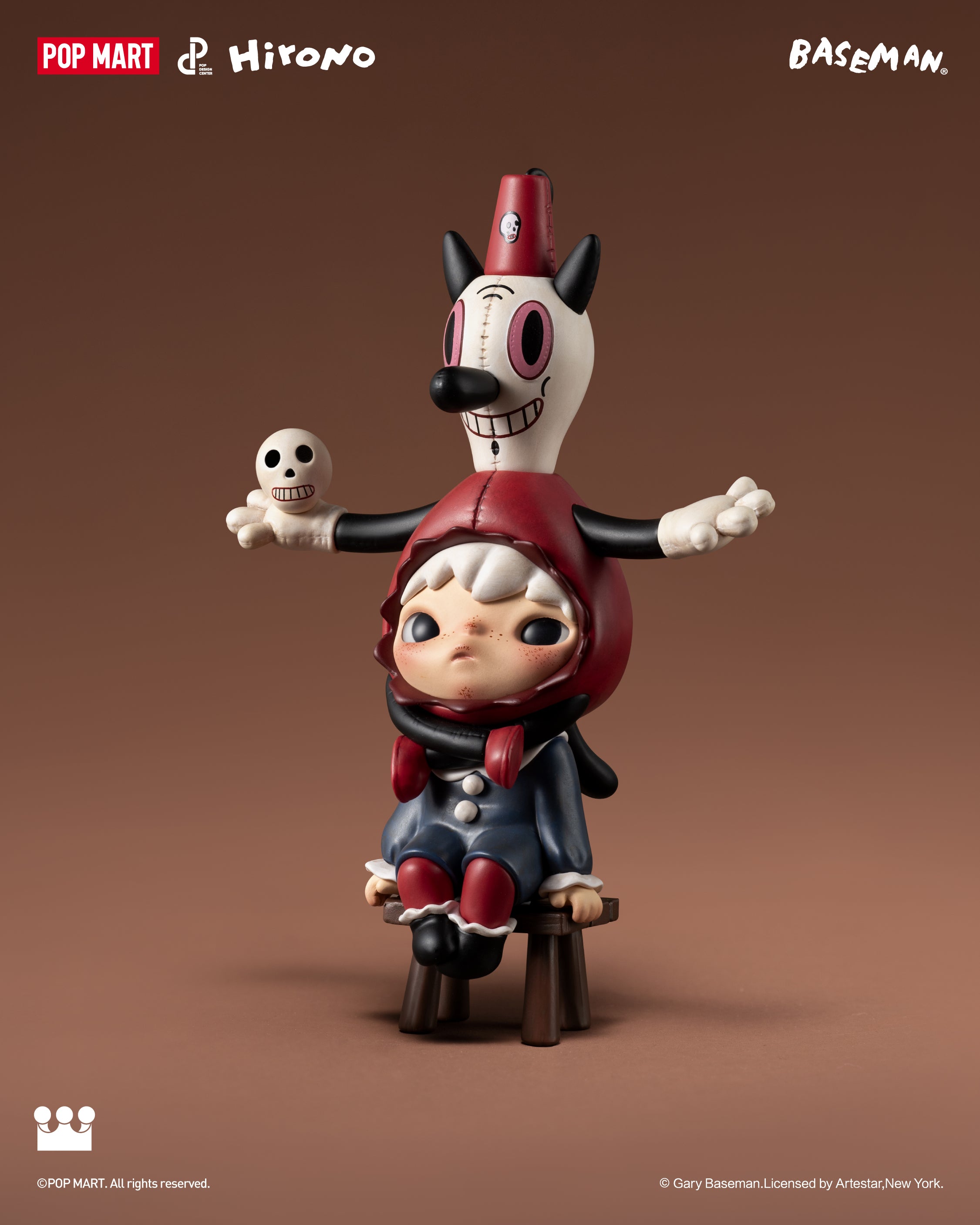  POP MART Hirono × Gary Baseman Figure、mySite、greenlandpopulation