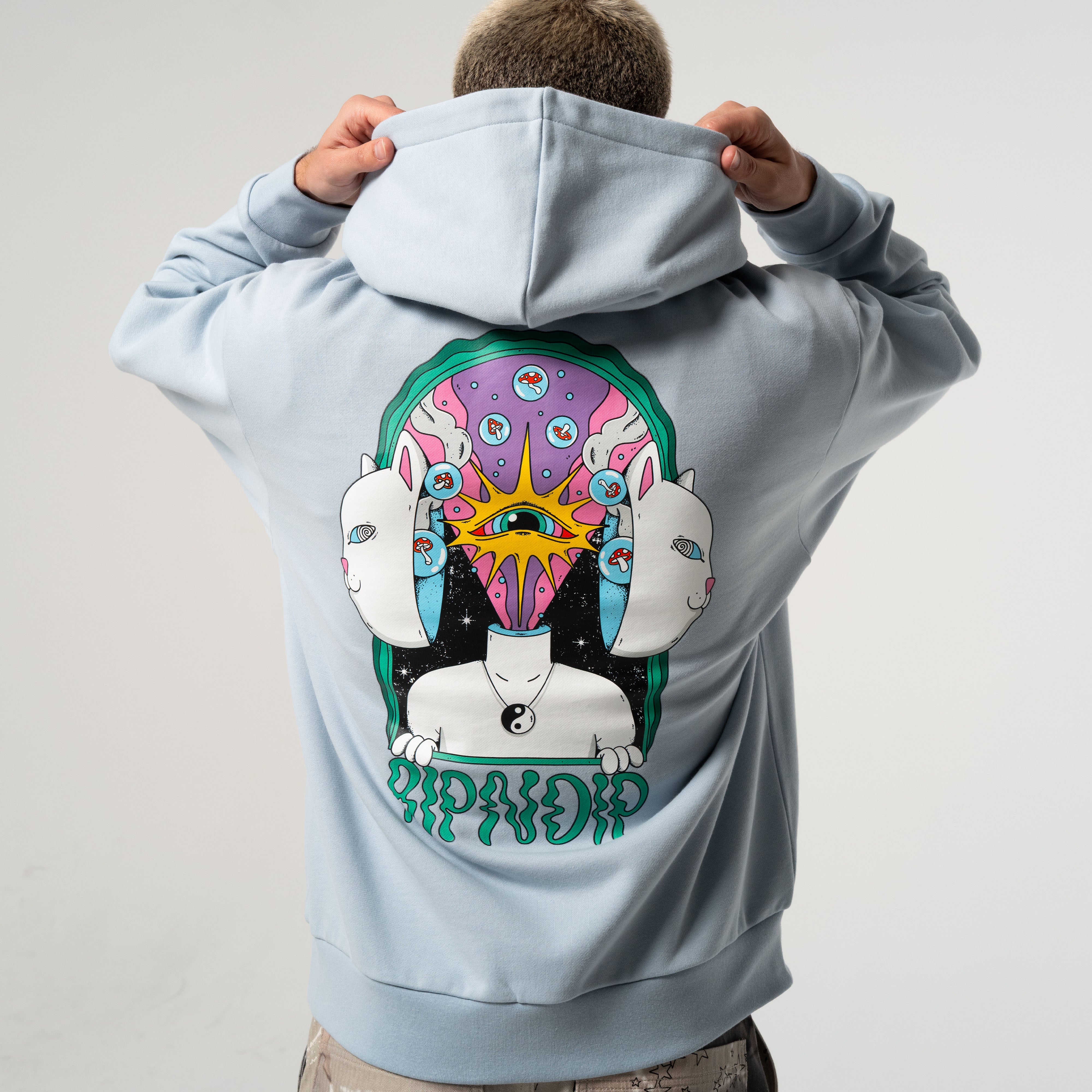  Mind Games Hoodie (Powder Blue)、mySite、merchandisen