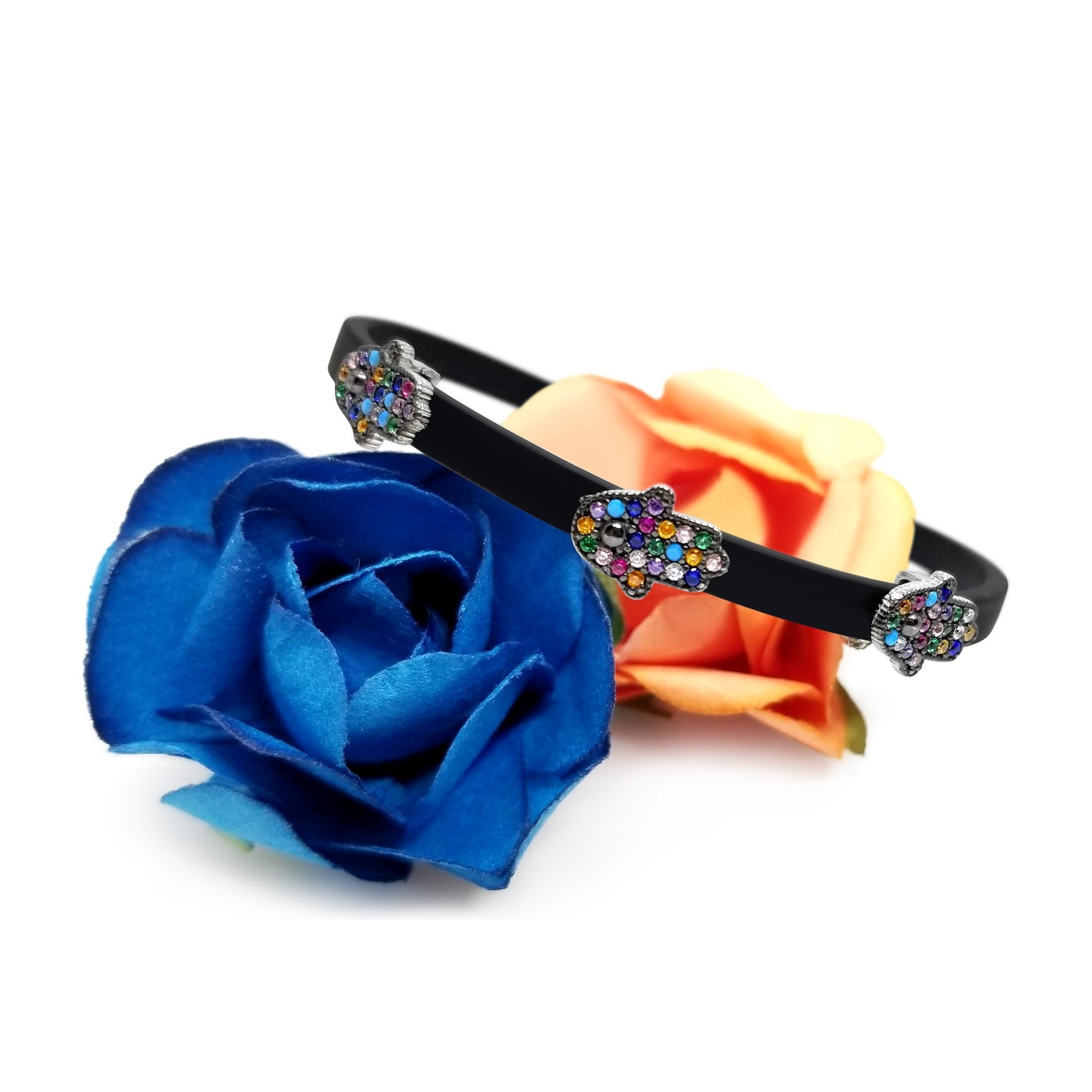 Multi Colored Hamsa Bracelet、mySite、topwebapps