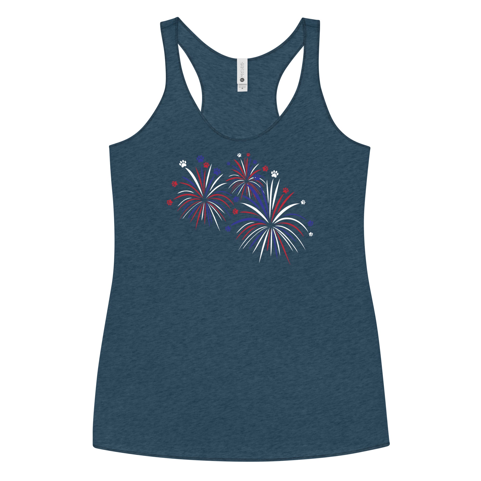 Fireworks of Paws Tank Top、mySite、camillekostekn