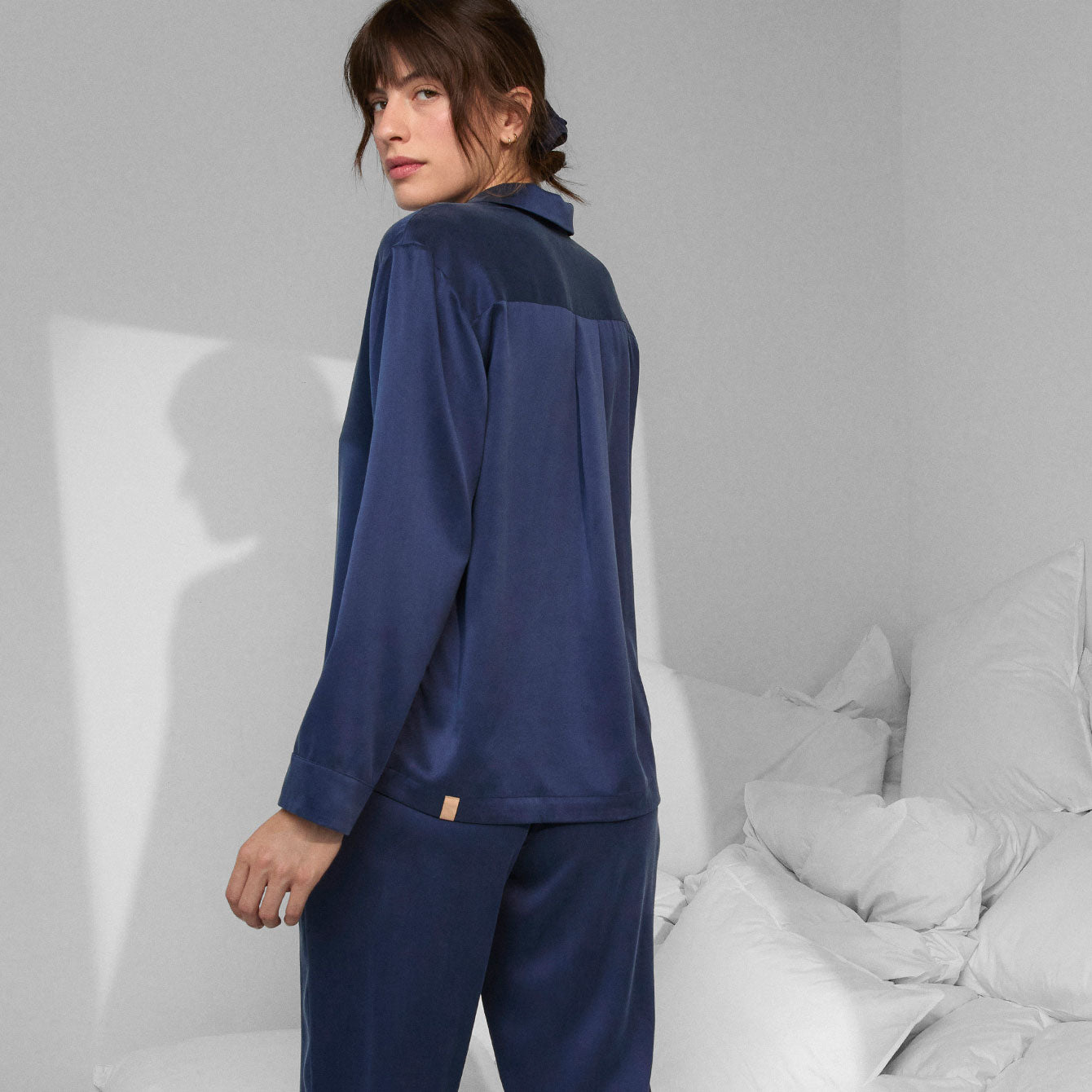 Washable Silk Long Sleeve Pant Set、mySite、bengalsvssteelers