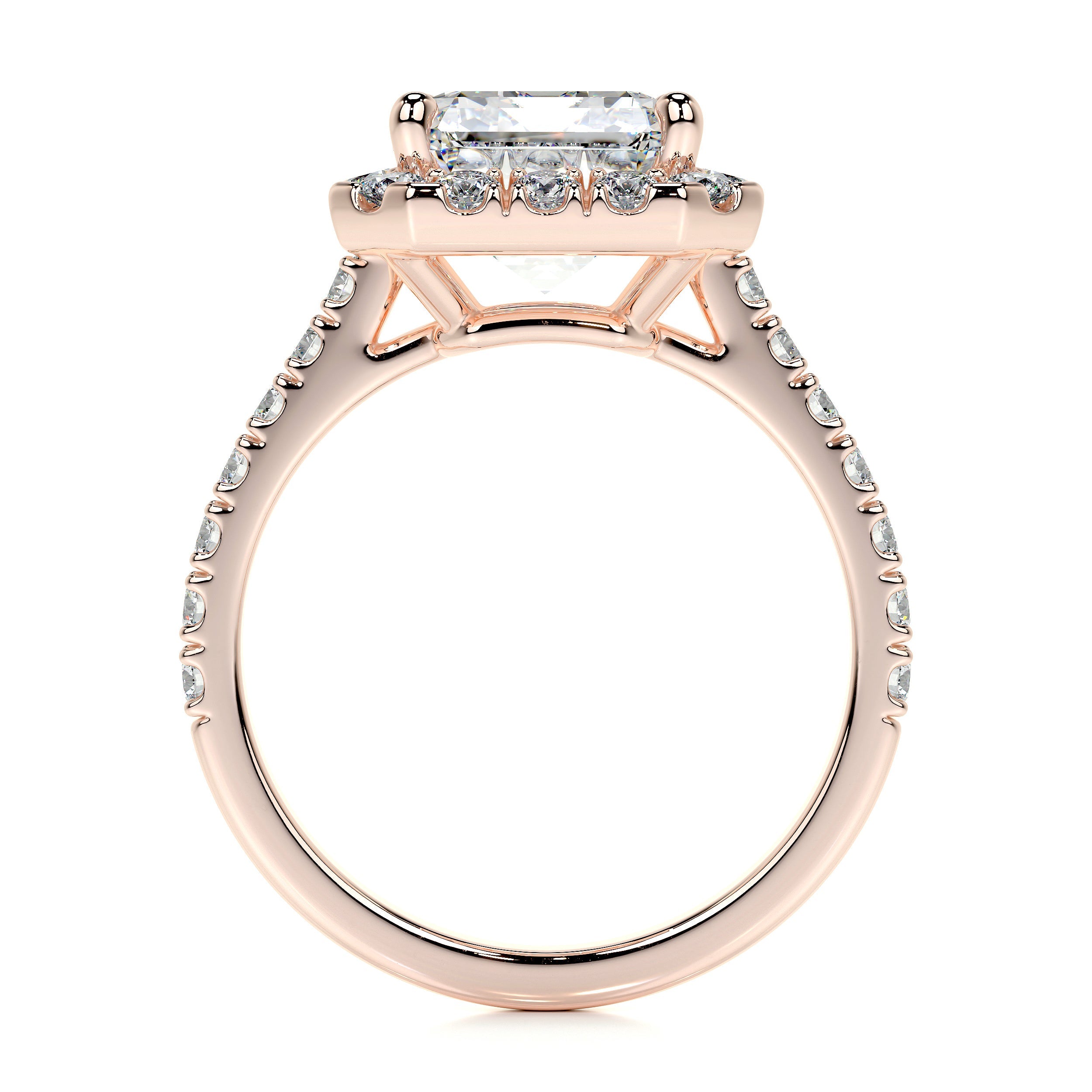 Zoey Lab Grown Diamond Ring -14K Rose Gold、mySite、hinf8tx79
