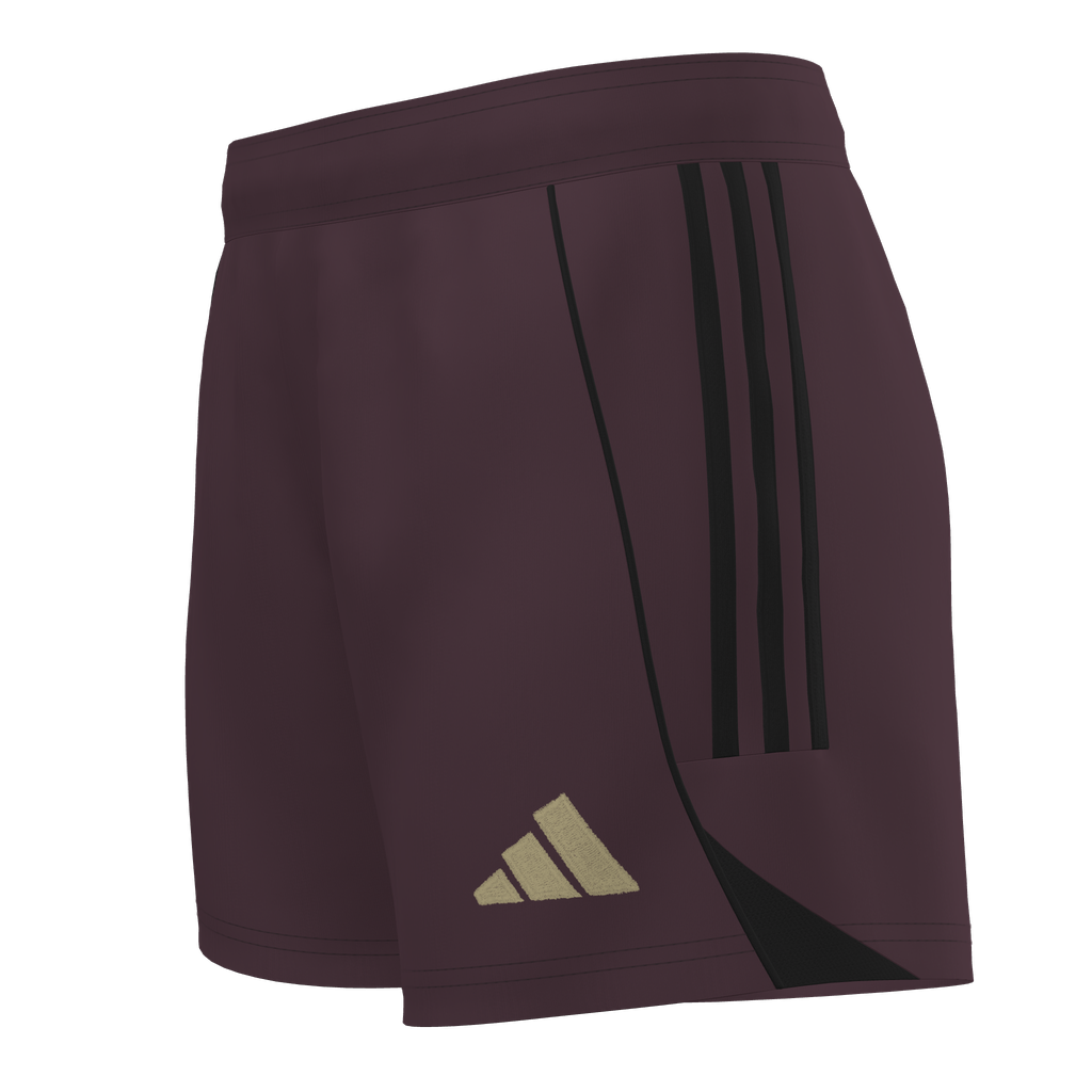 adidas Womens Custom Tiro 25 Competition Match Shorts Liv Fusion- Maroon、mySite、noshort