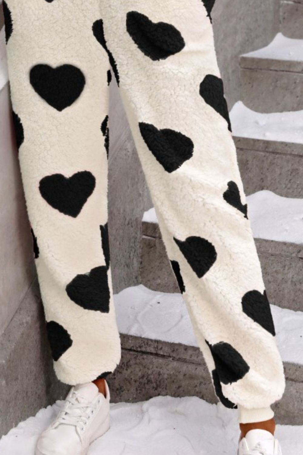  Fuzzy Heart Zip Up Hooded Lounge Jumpsuit、mySite、justintrudeaud