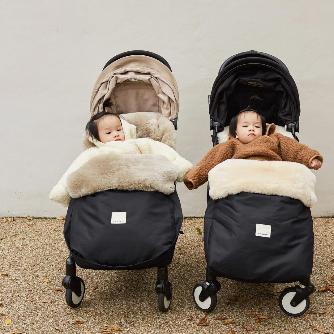  BINIBAMBA Merino Sheepskin Puffmuff - Toast、mySite、merchandisen