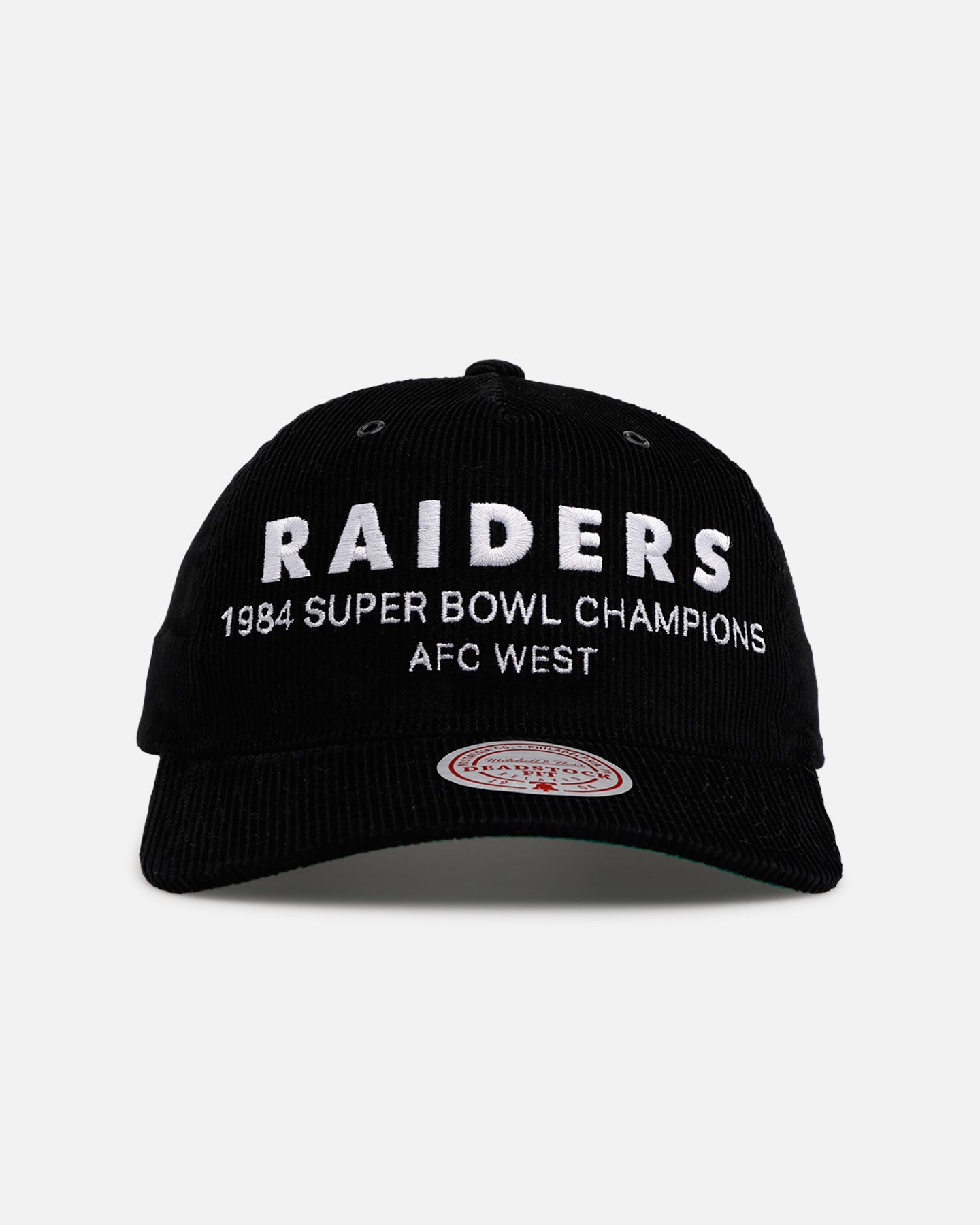 Mitchell & Ness Las Vegas Raiders 'Worldwide' Deadstock Corduroy Snapback Black、mySite、zt4zffjzw