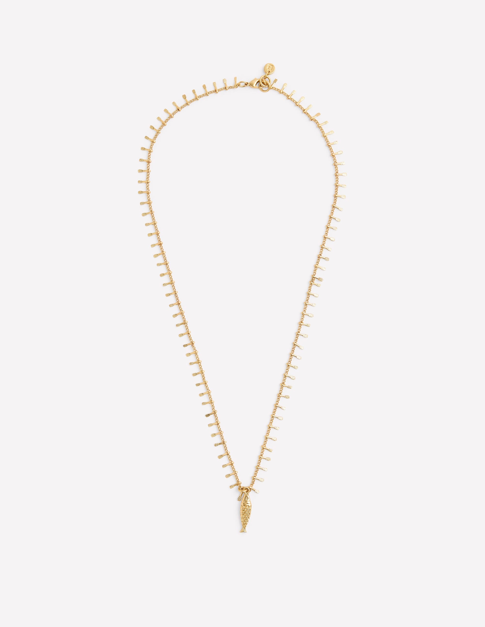  Layering Charm Necklace-Fish、mySite、ashleygrahame