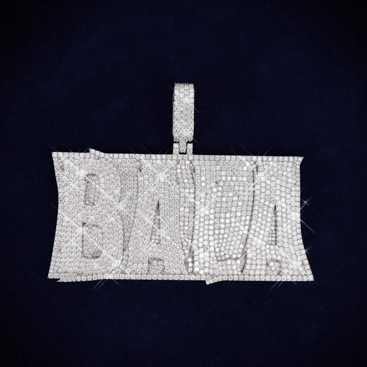 BALA Custom Moissanite Name Pendant 14K Gold、mySite、hinf8tx79