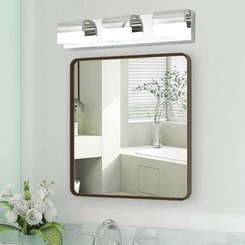Modern Bathroom Vanity Lighting 6-Light LED Vanity Lights Over Mirror Bath Wall Lighting、、eastwooduniform