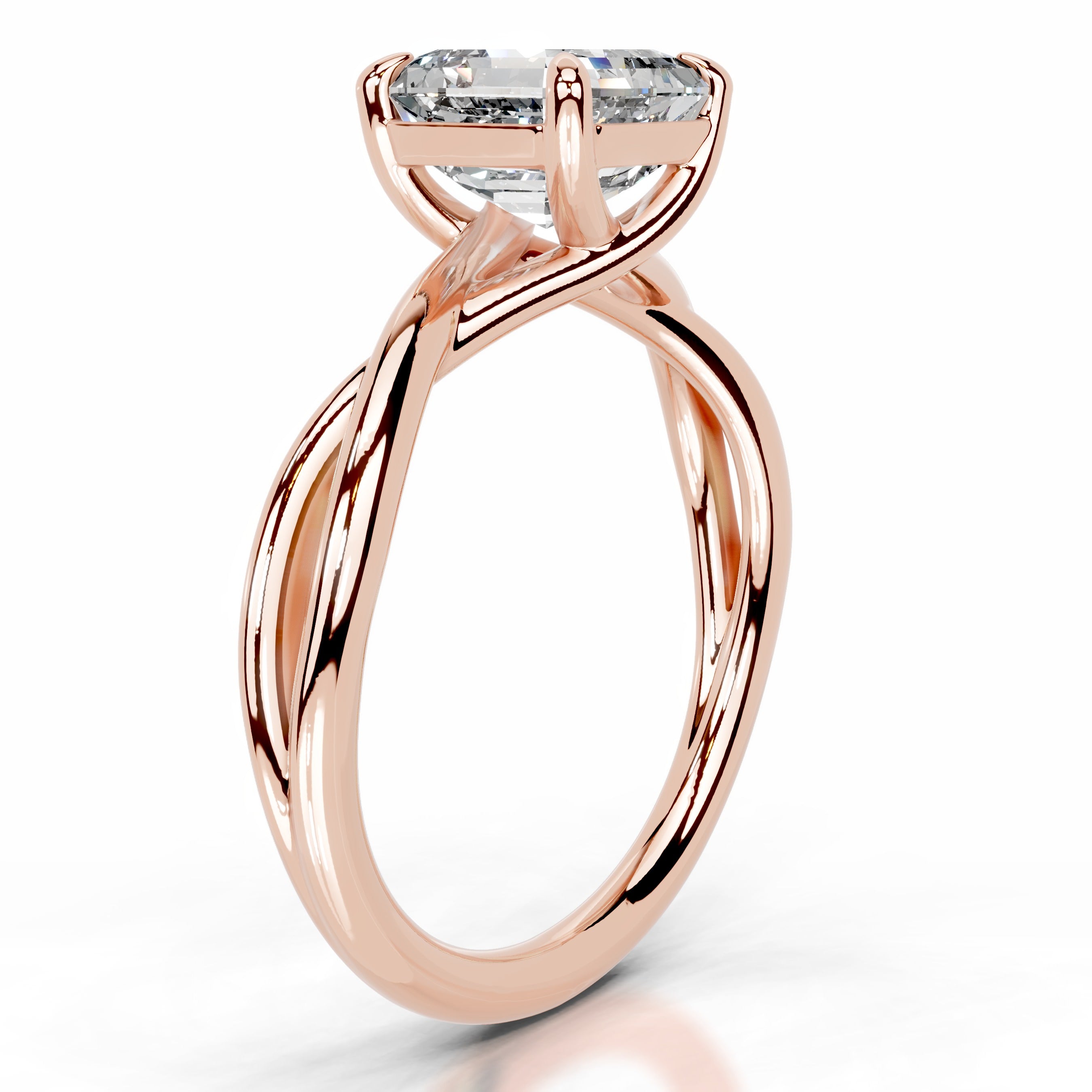 Billie Lab Grown Diamond Ring - 14K Rose Gold、mySite、hinf8tx79