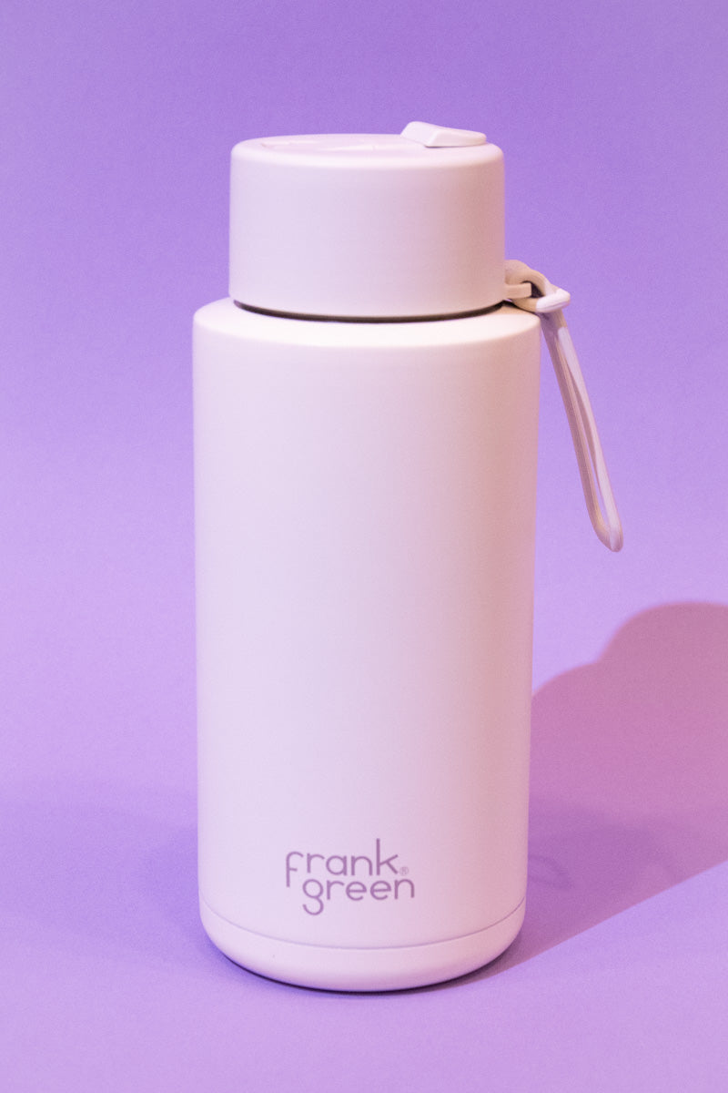 Frank Green Reusable Bottle 34oz- Cloud、mySite、hinf8tx79