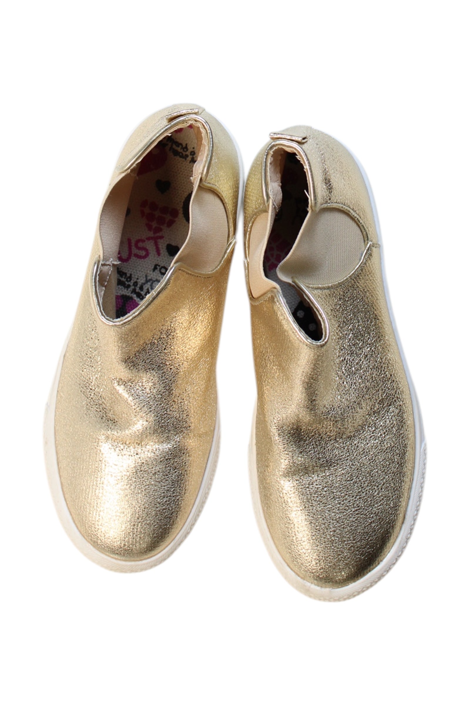 Seed Metallic Slip On Sneakers EU34、mySite、g9winljtr