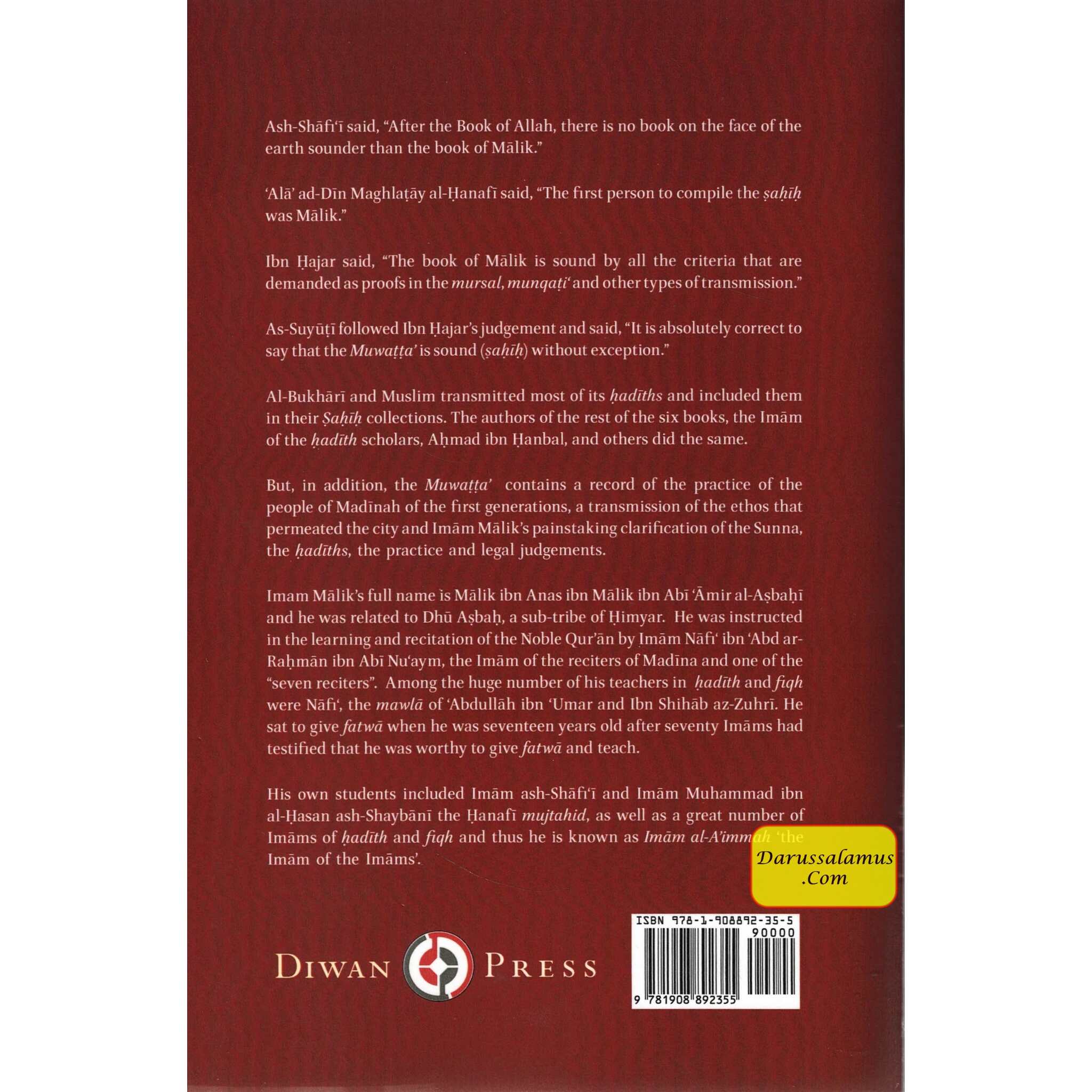 Al-Muwatta Of Imam Malik Ibn Anas Translated By Aisha Abdurrahman Bewley、mySite、topwebapps