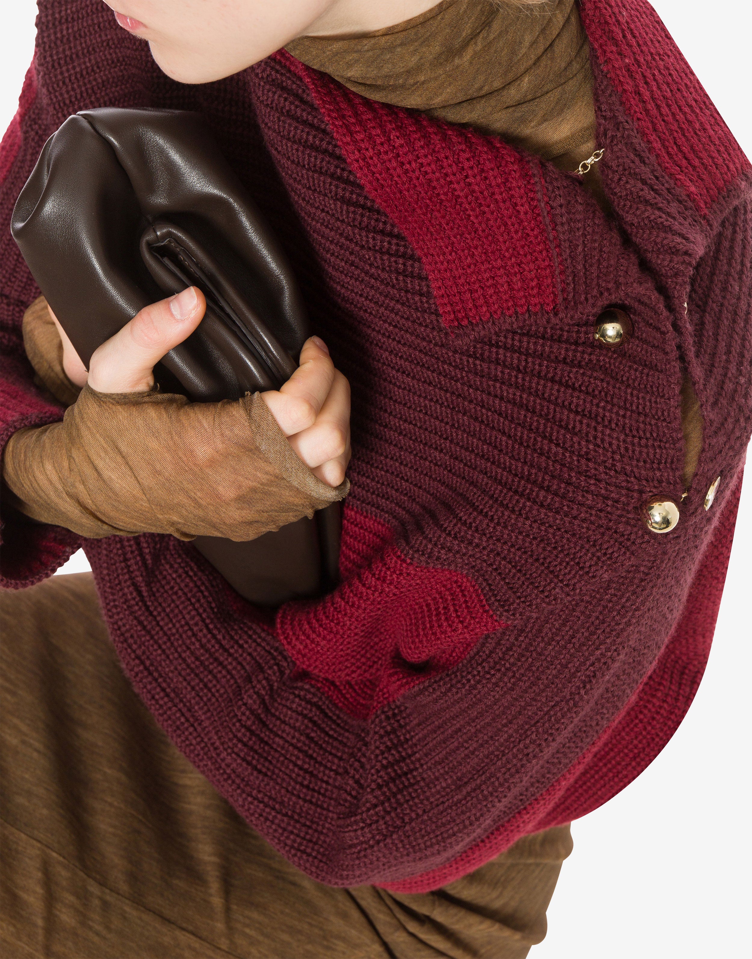 Maglione in misto lana bicolor、mySite、aoinhome