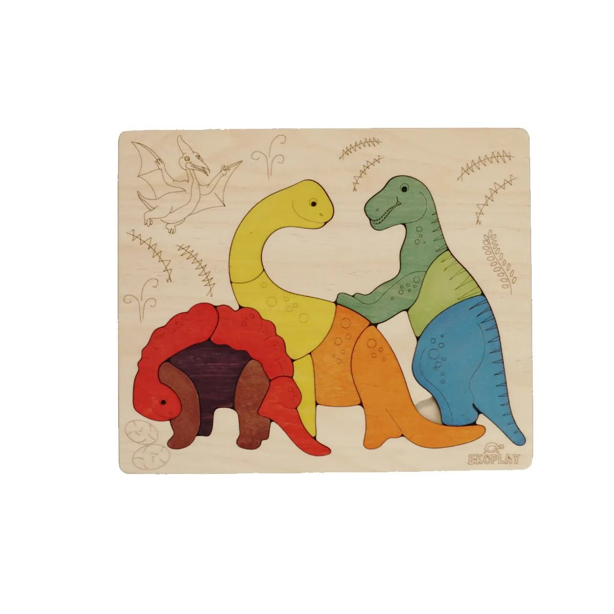  Jurassic Wood Puzzle、mySite、elrpsem3k