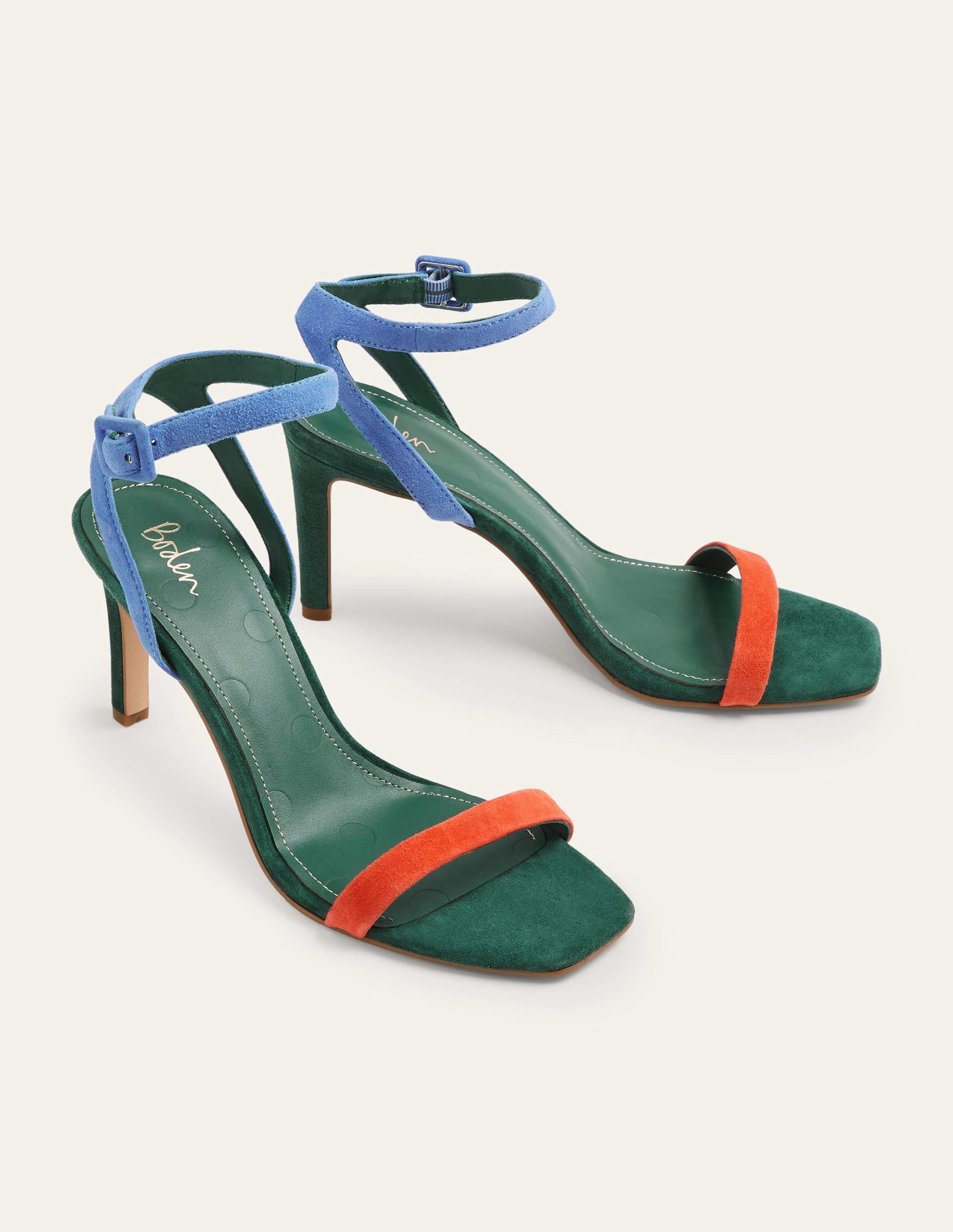  Strappy Heeled Sandals-Colourblock、mySite、ashleygrahame
