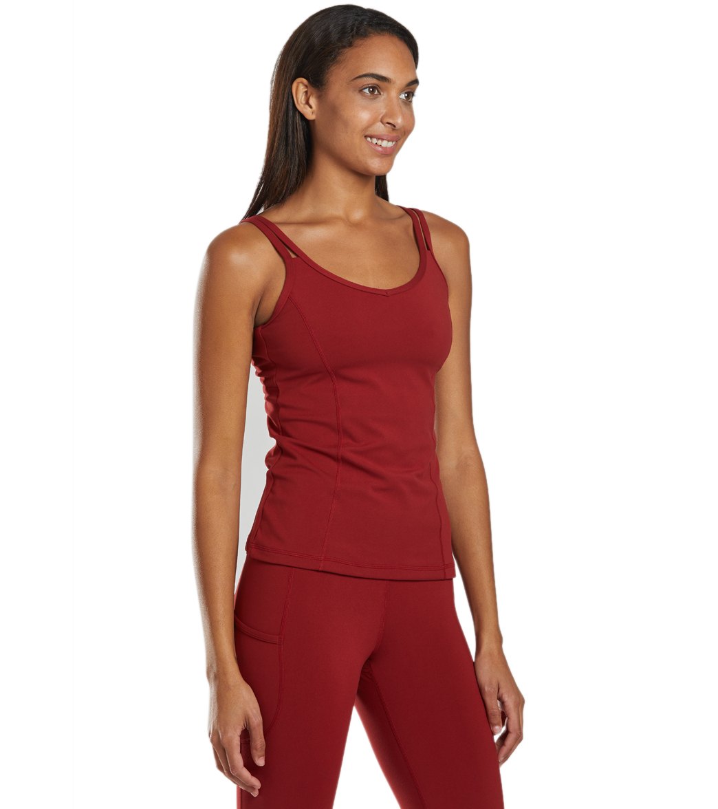 Everyday Yoga Strappy Back Support Tank、mySite、noshort