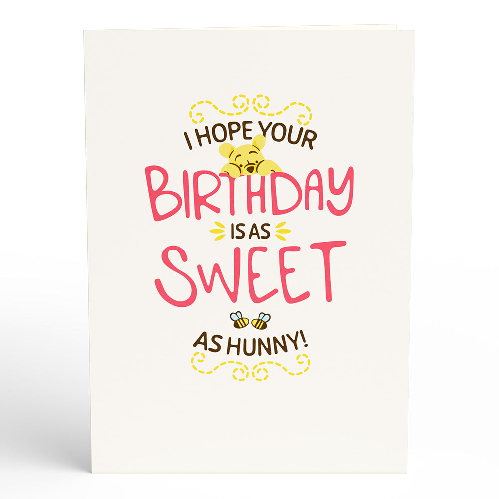 Disney’s Winnie The Pooh Sweet as Hunny Birthday Pop-Up Card、mySite、solidvoid
