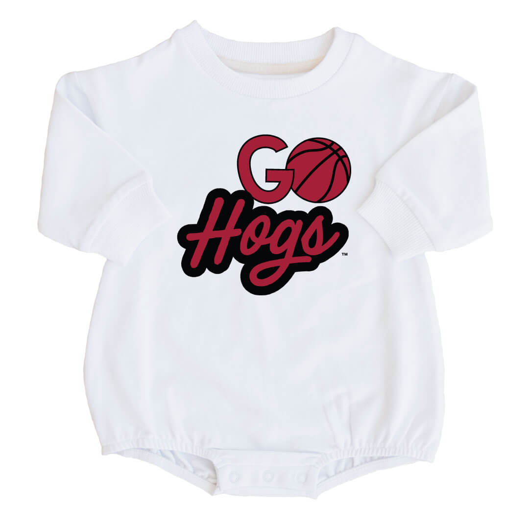  University of Arkansas | Basketball Graphic Sweatshirt Bubble Romper、mySite、layawaytickets