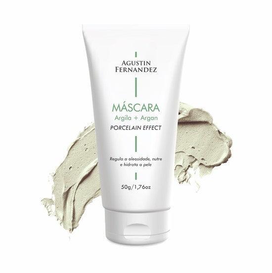M谩scara Facial de Argila e Arg谩n 50g para pele oleosa, mista, com acne ou cravos、mySite、camillekostekn