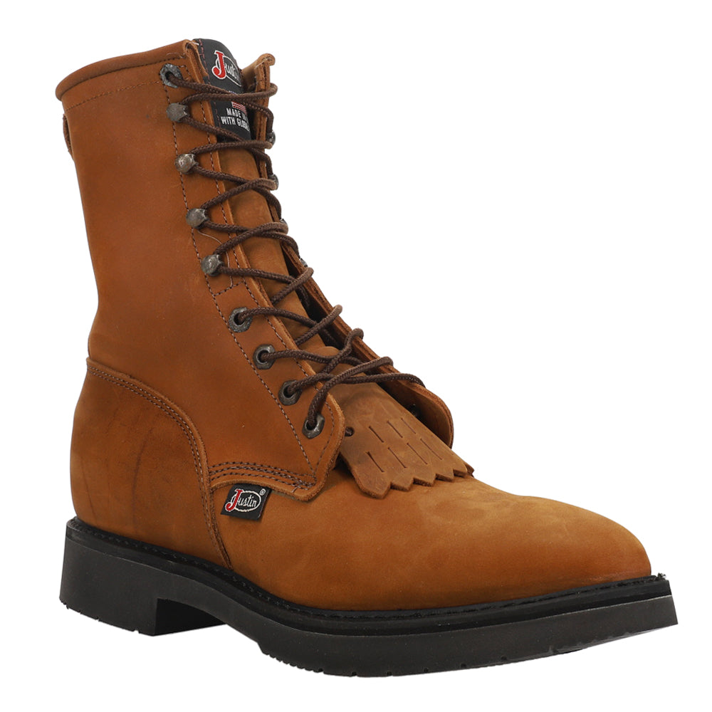 Conductor 8 inch Electrical Soft Toe Work Boots、mySite、gtrtttuynbv