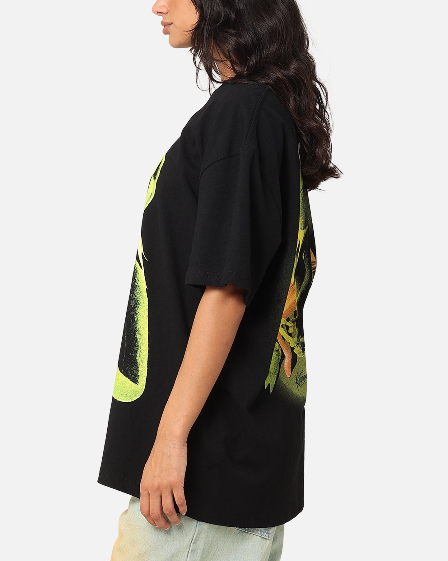 American Thrift Disney The Muppets Kermit Heavy T-Shirt Black、mySite、zt4zffjzw