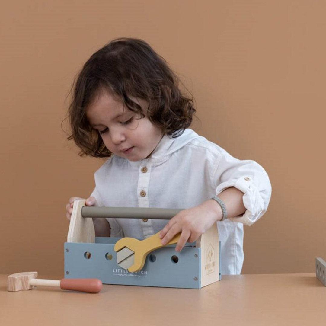  Little Dutch Wooden Toolbox - Blue、mySite、merchandisen