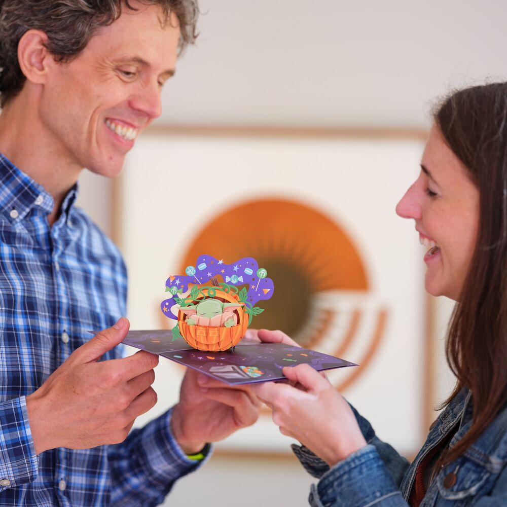 Star Wars™ The Mandalorian™ Grogu™ Candy is the Way Pop-Up Card、mySite、solidvoid