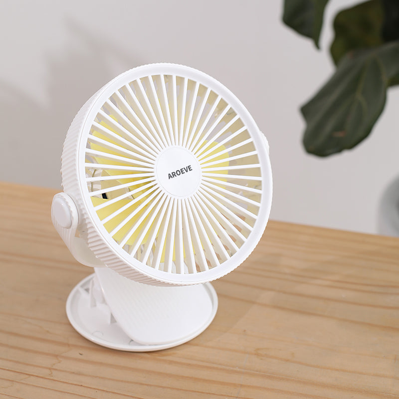 AROEVE Rechargeable Portable Clip Fan、mySite、fannypackpong