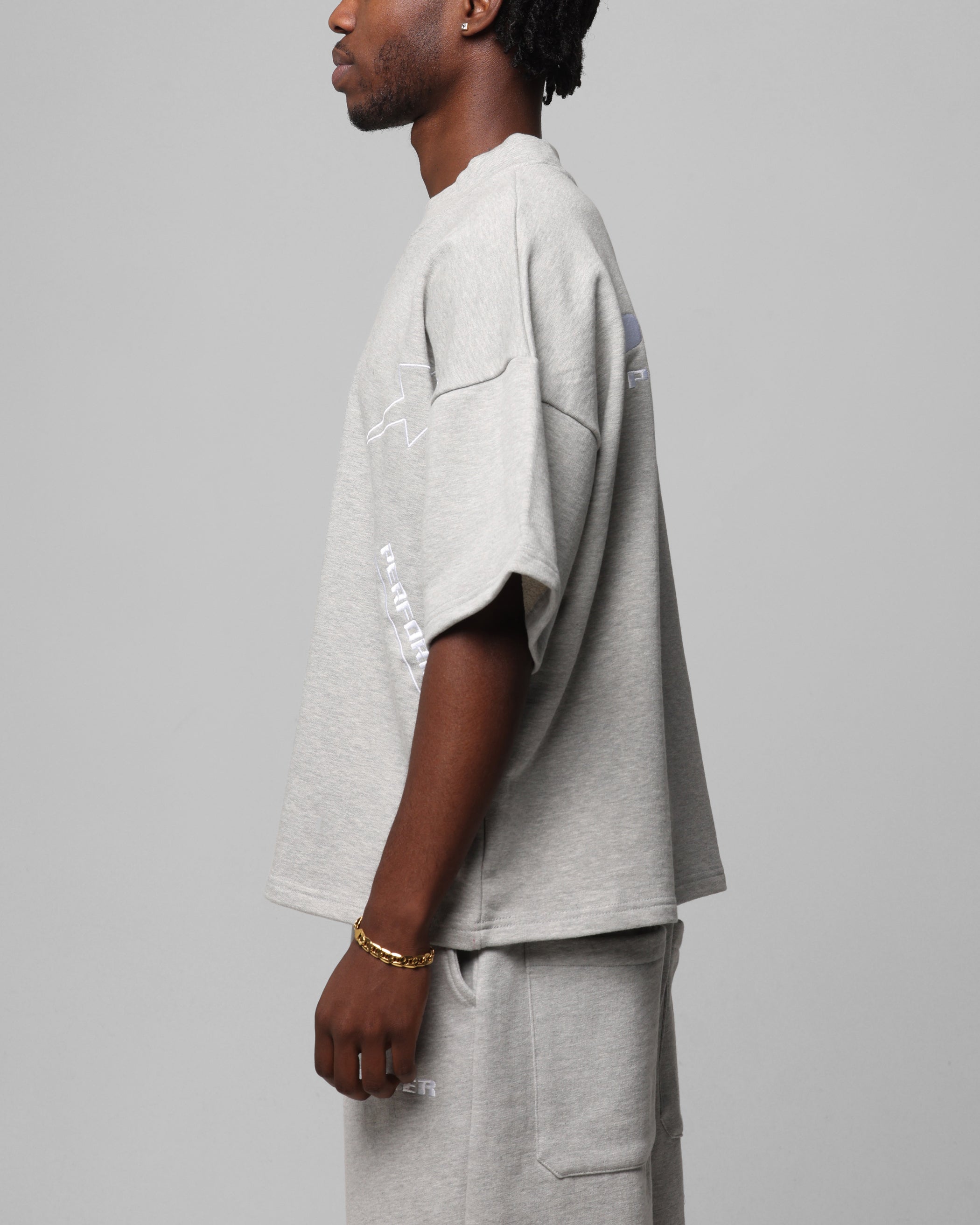 Loiter Dark Performance T-Shirt Grey、mySite、zt4zffjzw