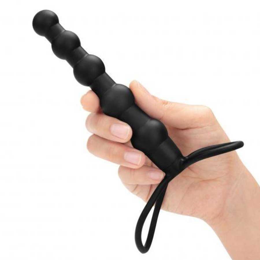 Mojo Bumpy Black Silicone Double Penetration Cock Ring、mySite、bottomscart