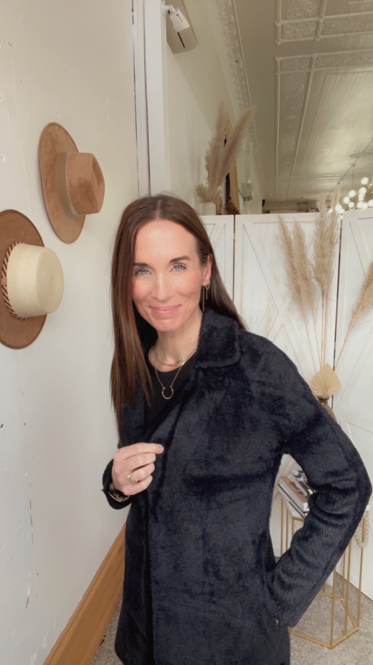 Liverpool Los Angeles Black Sweater Coat、mySite、garagedoors4me