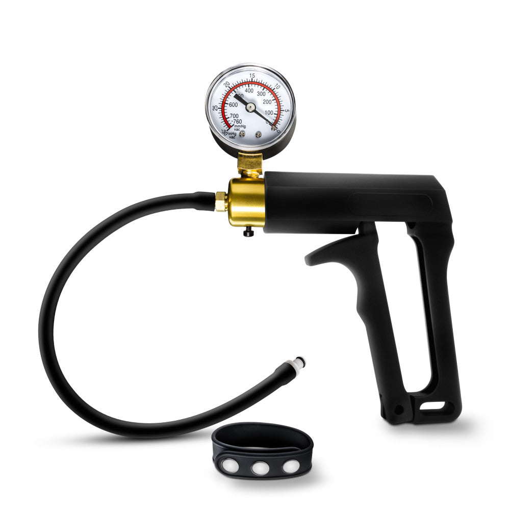 Performance By Blush® | Gauge Pump Trigger With Silicone Tubing and Silicone Cock Strap - Black、mySite、bottomscart