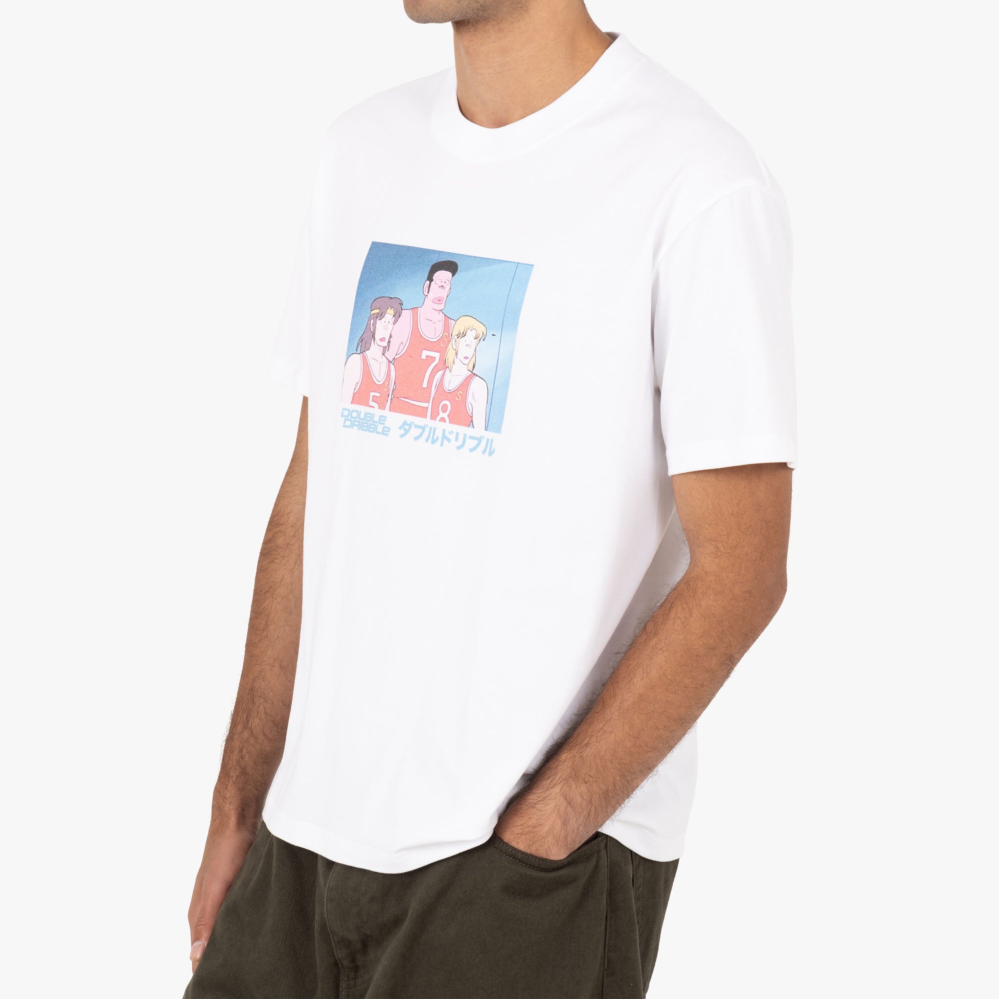  Double Dribble DD Team Japan T-shirt / White、mySite、merchandisen