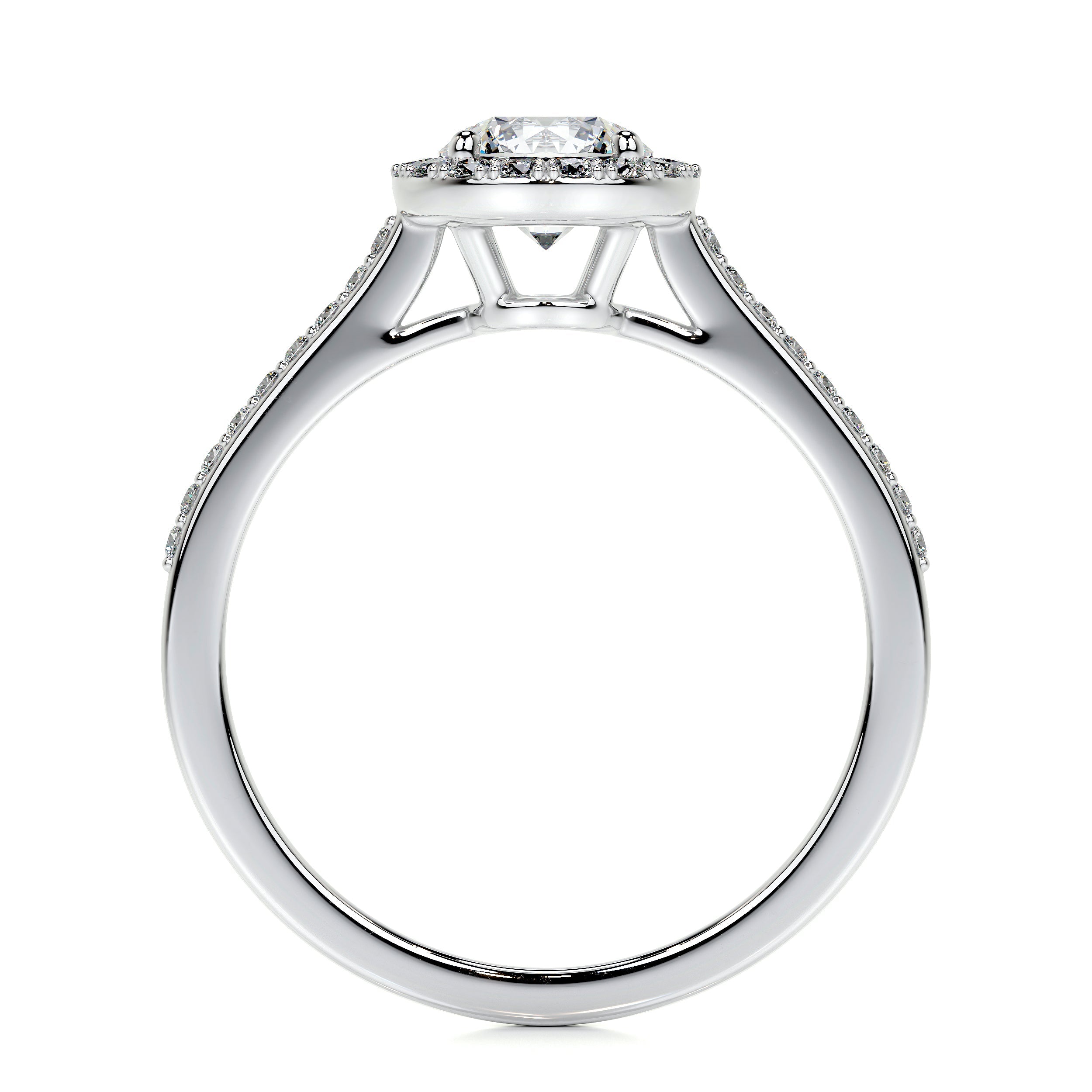 Layla Lab Grown Diamond Ring -14K White Gold (RTS)、mySite、hinf8tx79