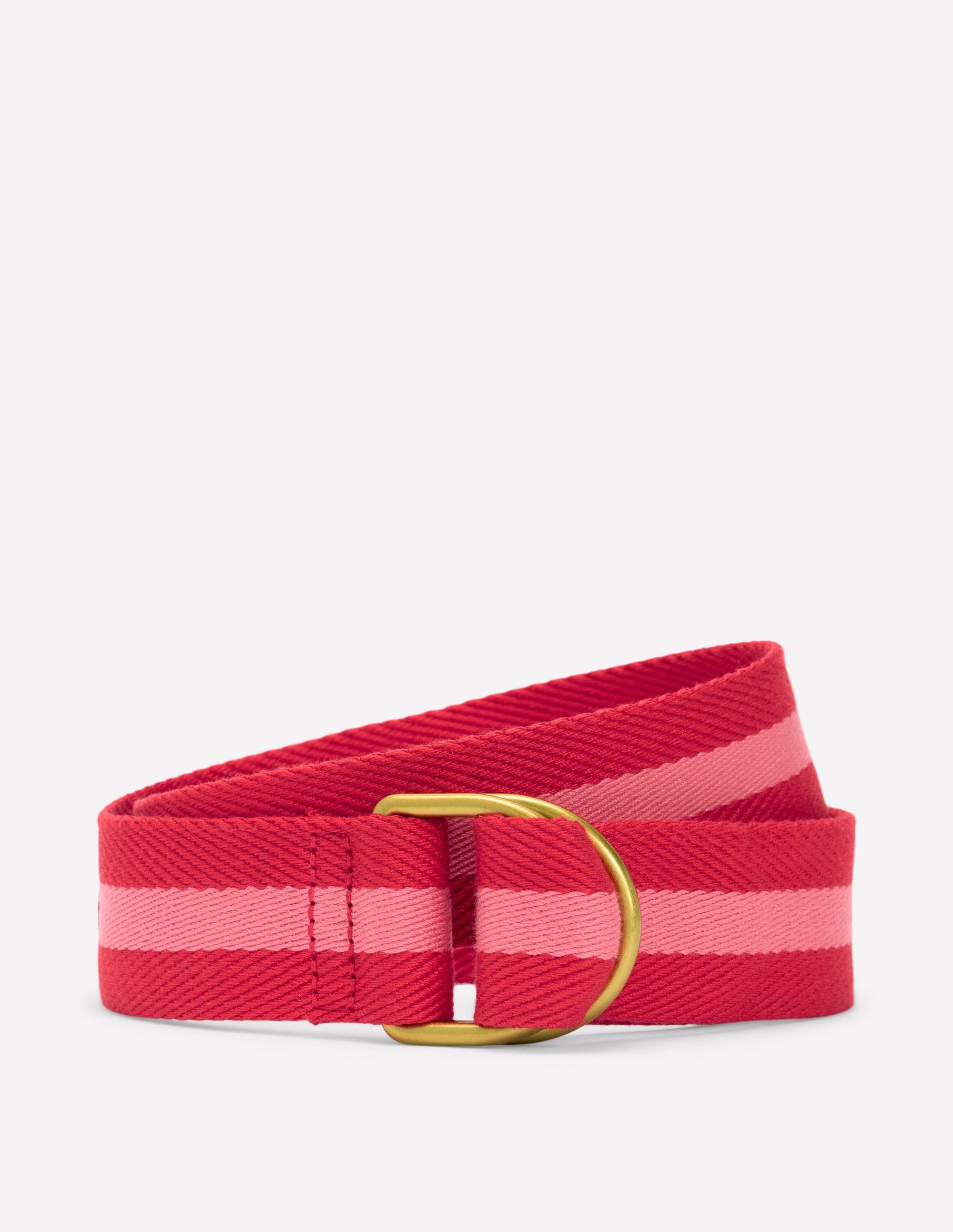  Webbing D-Ring Belt-Red and Pink、mySite、ashleygrahame