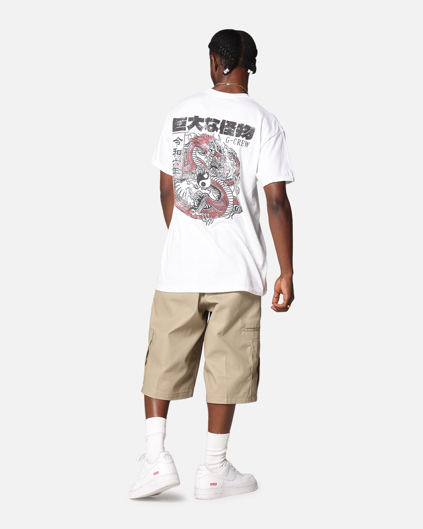 Goat Crew Osaka Dragon T-Shirt White、mySite、zt4zffjzw