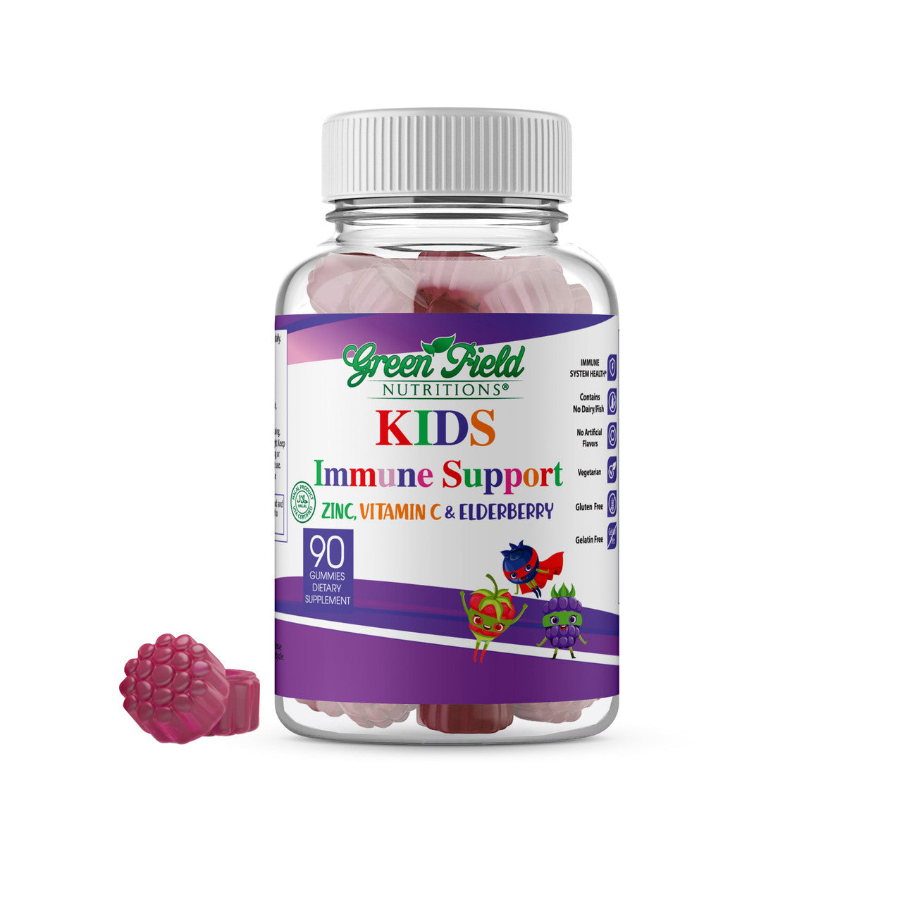 Greenfield Nutritions - Halal Immune System Support for Kids、mySite、topwebapps