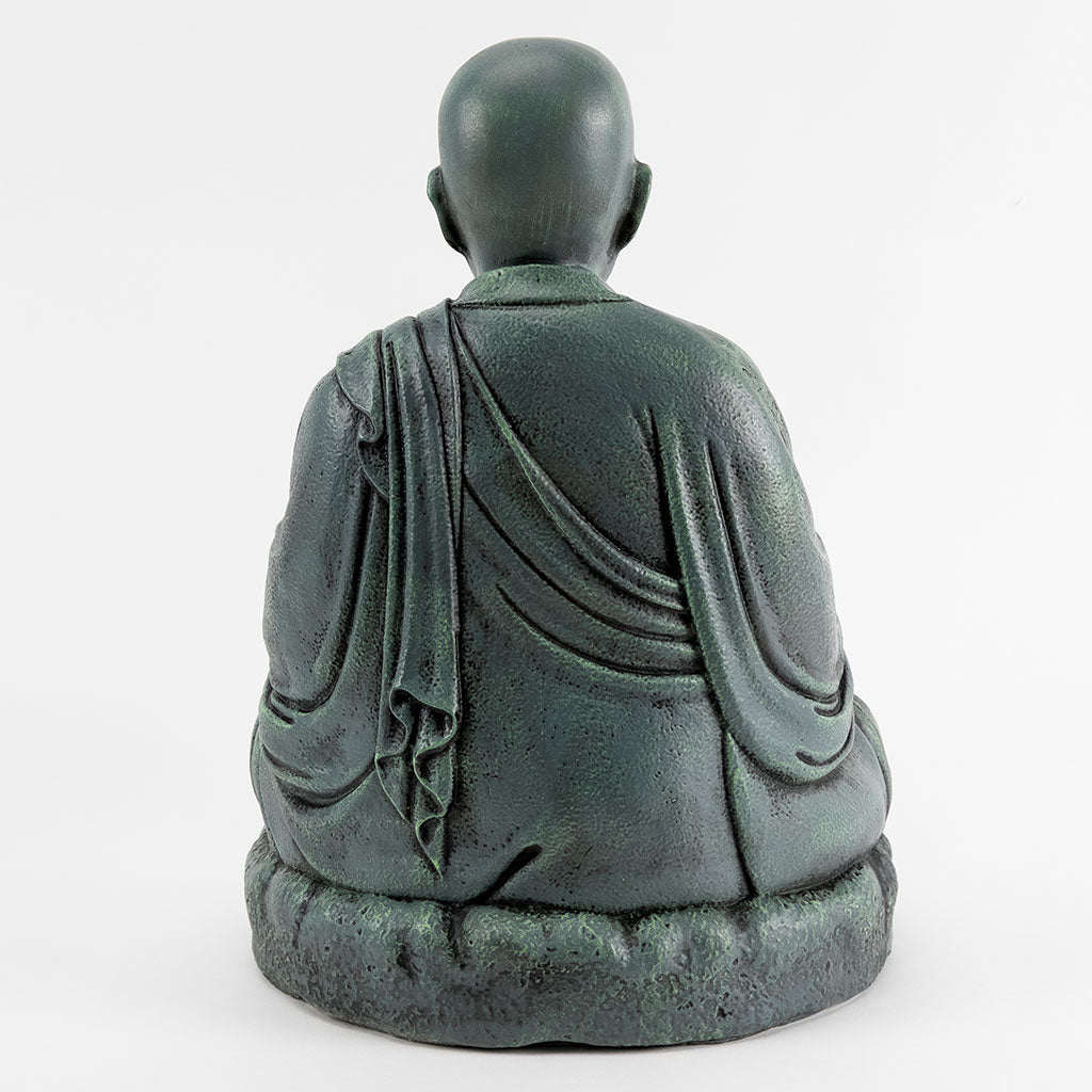 Buddhist Garden Statue: Monk with Bowl、mySite、topwebapps