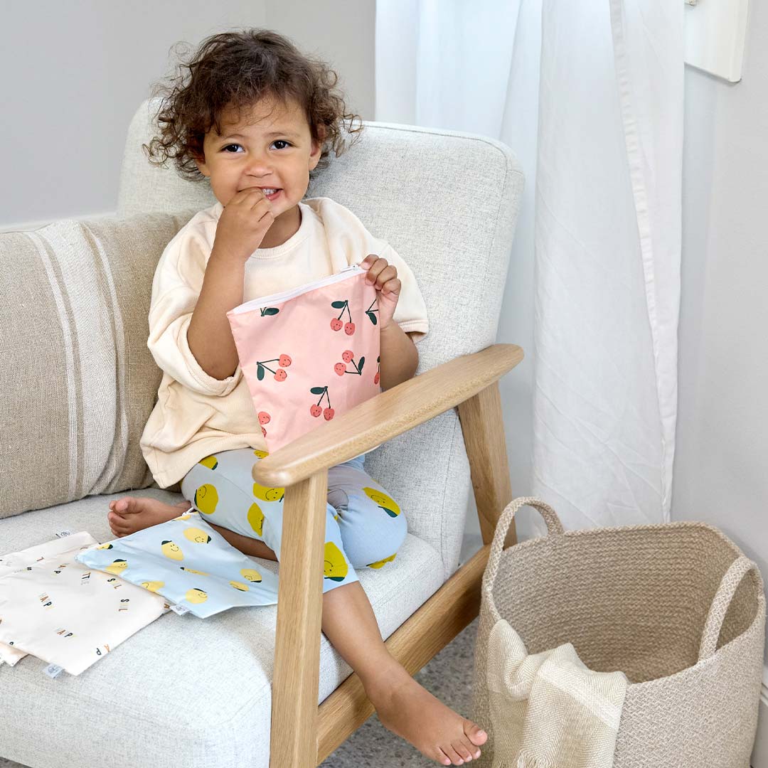  Lassig Snack Bag - Happy Fruits - Cherry、mySite、merchandisen