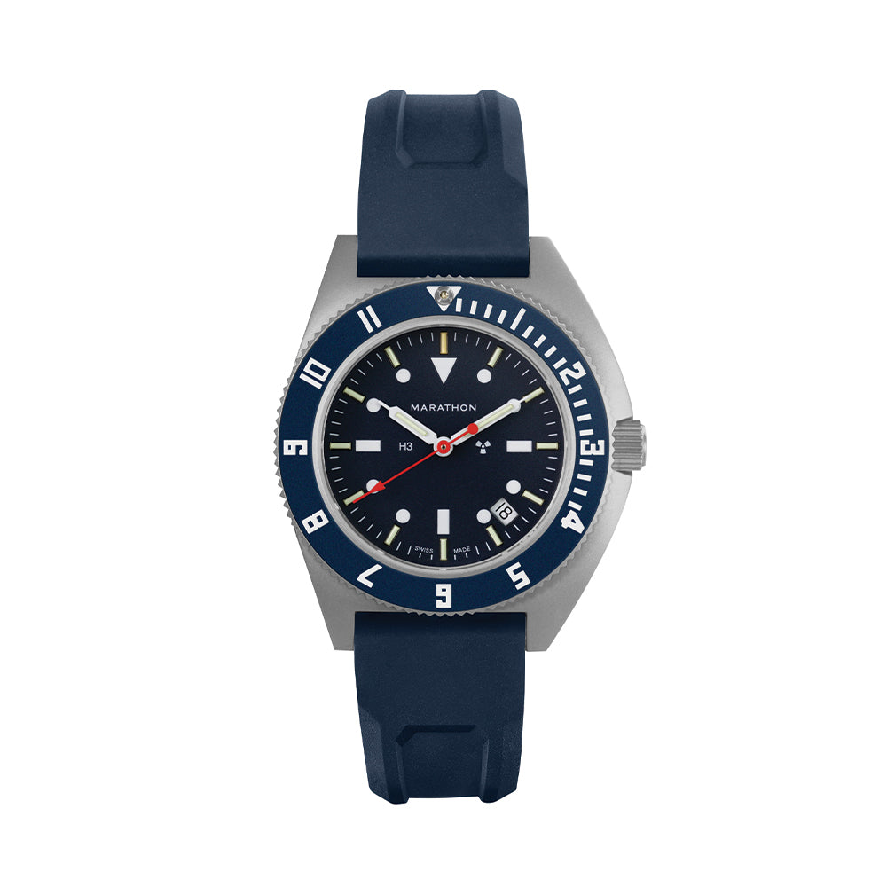  Limited Edition SSNAV-D Quartz Blue Yonder 41mm - Blue on Rubber Strap