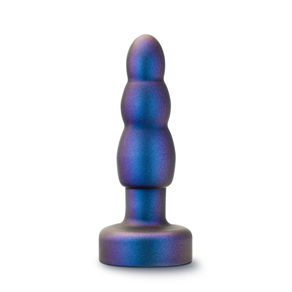 Anal Adventures Matrix By Blush® | Kinetik Plug: Progressing Size With Gyrating Shaft & Rotating Rimmer in Space Age Blue | Made from Pure Puria™ Silicone & IPX7 Waterproof、mySite、bottomscart