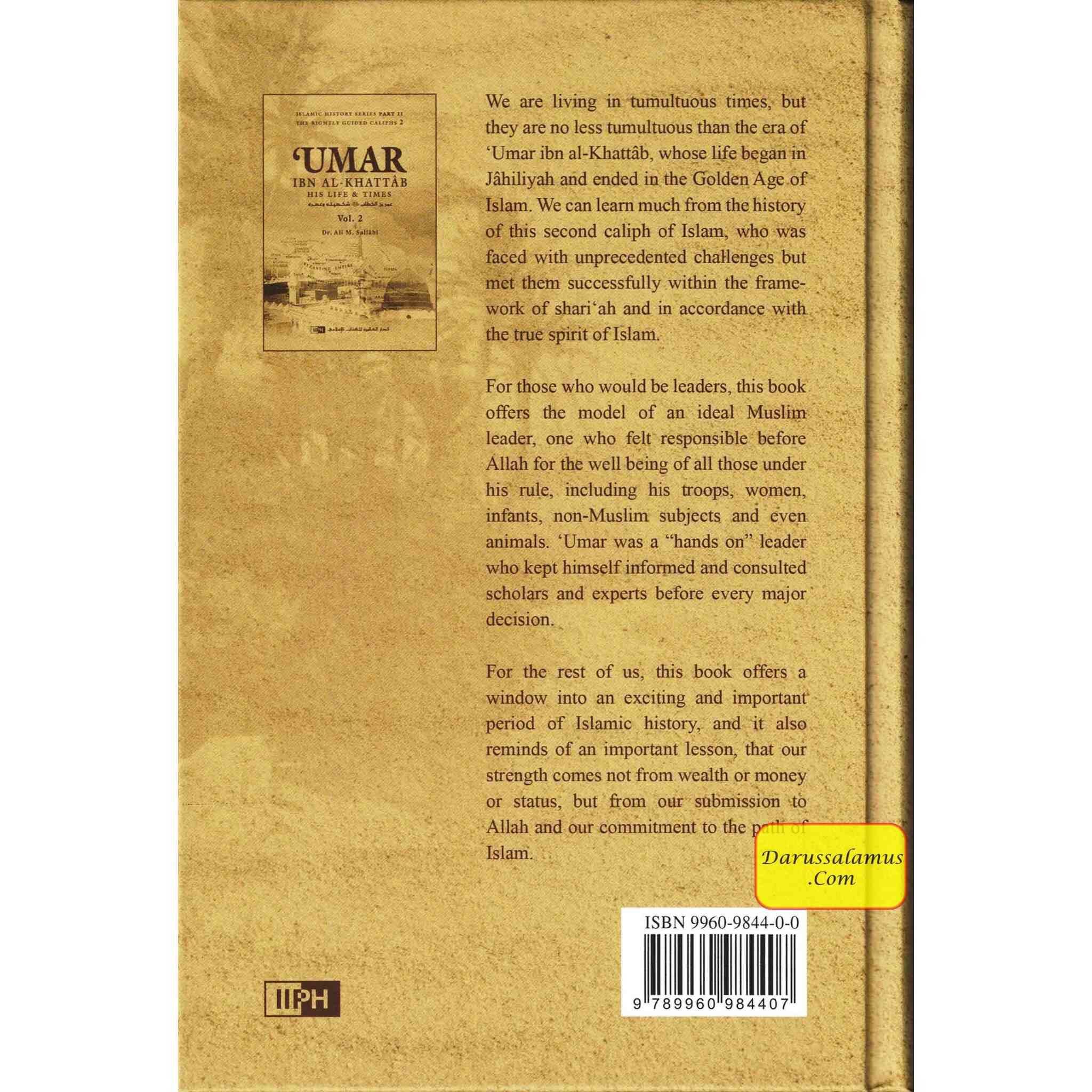 Umar Ibn Al Khattab His Life & Times (2 Volumes Set) By Dr. Ali Muhammad as-Sallabi、mySite、topwebapps