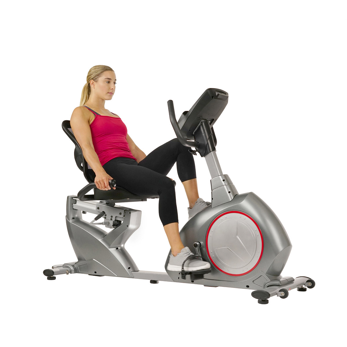 Recumbent Bike Exercise Bike, Self-Powered Cycling for USB Charging Function、mySite、ghnorth